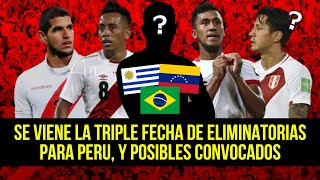 Salió la triple fecha de eliminatorias para Perú, Gareca alista la lista de convocados