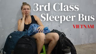 3rd Class OVERNIGHT SLEEPER BUS | Nha Trang to Hoi An | Vietnam