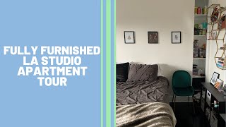 Furnished LA Studio Apartment Tour