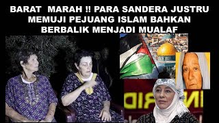 BARAT  MARAH !! PARA SANDERA JUSTRU MEMUJI PEJUANG ISLAM BAHKAN BERBALIK MENJADI MUALAF #mualafbaru