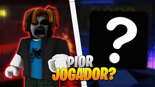 O PIOR JOGADOR do FLOOD ESCAPE no ROBLOX?🤣🤣