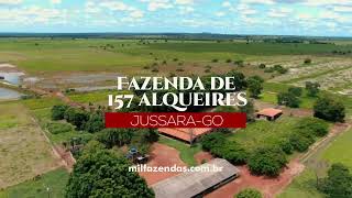 FAZENDA DE 157 ALQUEIRES (755 HECTARES) EM JUSSARA GO, DUPLA APTIDÃO #agro #fazendaavenda