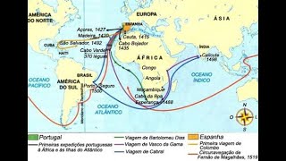 20. QUARENTENA DO MARCÃO - ETAPAS DAS VIAGENS OCEÂNICAS- PORTUGAL E ESPANHA - 3° ANO EM.