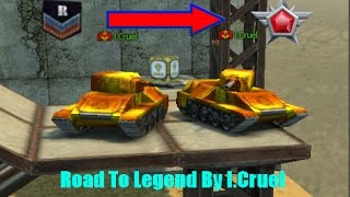 Tanki Online - Road to legend #1 - l.Cruel