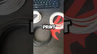 What to do with left over filament  #3dprinter #3dprinting