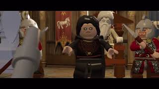 Lego Grima Wormtongue scenes