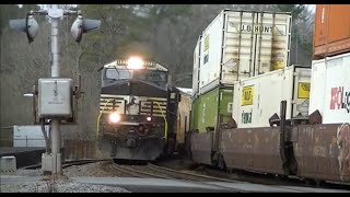 Norfolk Southern 371 Southbound in Mableton, GA 02-26-2022©