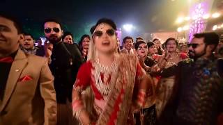 Most Amazing and Coolest Bridal Entry On Bullet with brother | Kunika kathuria |