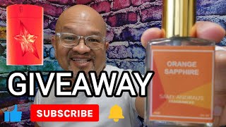 SAMY ANDRAUS ORANGE SAPPHIRE EDP: GIVEAWAY