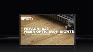 Feyachi S28 Flip up Iron Sights