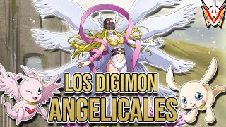 Quienes Son Los Digimon Sagrados y Angelicales?