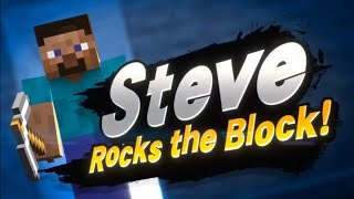 Steve in Smash meme