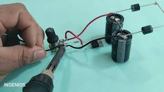 Como Hacer Fuente Regulable De 1v a 30 v con   MOSFET irf3205