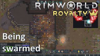 Ep07 Caravanning, tomb raiding, and an affair? 500% no research tribe; RimWorld royalty