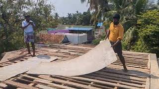 'Construction Techniques" of Roof || House Building Roof Slab Full Centring work || Roof Shuttering