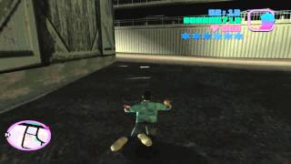 Tommy Vercetti Trips Up On A Ramp