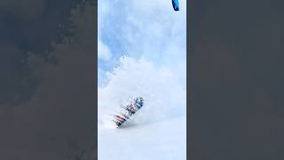 Море снега #snowkite #kiting #кайт #powder