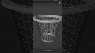 Blender - modélisation d'une poubelle Ep 04