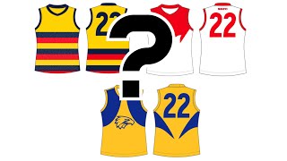 Ranking AFL Away Guernseys