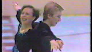 Torvill & Dean - Cherry Pink & Apple Blossom White - Exhibition 1981