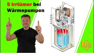 5 Irrtümer bei Wärmepumpenanlagen