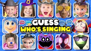 Super Mega Quiz | Who Is DANCING & Who is SINGING? | Salish Matter, Diana, Wednesday, Elsa