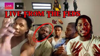 Baby Jamo & Gizwop Go Live From The Feds With Killers And Trappers! + More! (StroffingTV)