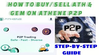 Step by step guide on how to buy ATH on athene p2p marketplace