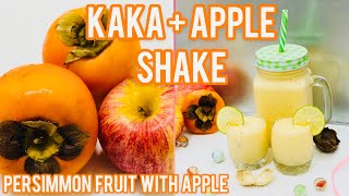 ഇത്‌ ഒരു ഒന്നൊന്നര SHAKE ആണ്‌ | kaka Apple Shake | Persimmon Apple Shake |ഒരു വെറൈറ്റി Combination