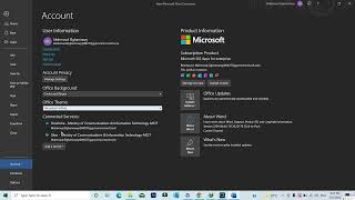 تفعيل  ال Dark Theme على برامج Microsoft Office فى أقل من دقيقة