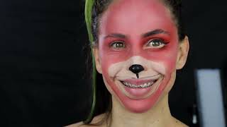 Foxy FNAF makeup tutorial  #fnaf #foxy #tutorial