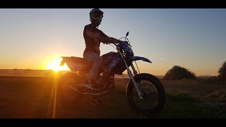 Derbi Senda DRD 50/80 Supermoto Vlog Jazda Wheelie / Yamaha YZF R125