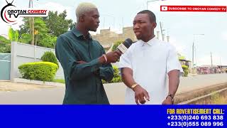 Mr Katah on obotan comedy street question🤣🤣🤣