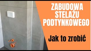 Jak zabudować stelaż podtynkowy?