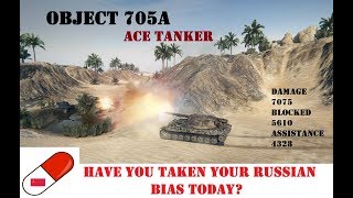 Obeject 705A Ace Tanker! 152mm Stonk Tank!