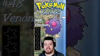 48 Venonat Pokémon Ratings #Shorts