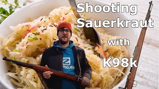 Shooting Sauerkraut with a K98k Mauser