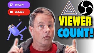 Free View counter in Prism and OBS!