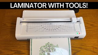 Multi-Tool Laminator with Paper Cutter & Corner Rounder #backtoschool