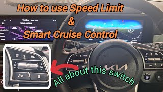 How to use Speed Limit & Smart Cruise Control in Kia Seltos Facelift #viral #info  #kia #kiaindia