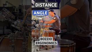 Perfect Angles For Drum Ergonomics - BOZZIO ROTO TOMS #drums #drumlesson #rototom #ergonomics