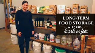 Food Storage Pantry Tour | Azure Haul 2024