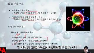 유기 기초 1장 1번 : 유기화학 시작, 원자의 구조