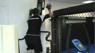 WMMA Fighter Jessica Eve Richer - VersaClimber Circuit