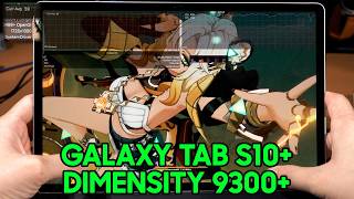 Gaming test - Samsung Galaxy Tab S10 Plus with MediaTek Dimensity 9300+!