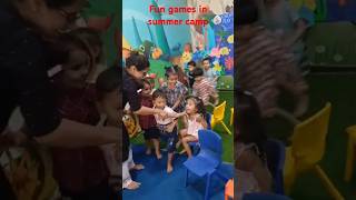 Day 1 Fun games #summer camp #ytshorts #preschoolactivities