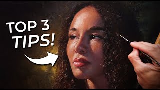 How to a Paint Lifelike Portrait in Oils