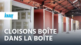 Présentation du concept de cloisons pré-configurées ► Boîte dans la boîte