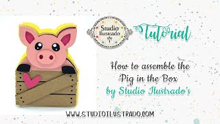 How to assemble the Pig in the Box by Studio Ilustrado