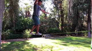 Slacklining With Billy Candelaria And Diego Bressant